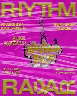 flyer for Rhythm Radar