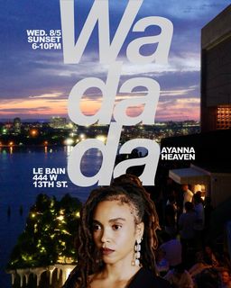 flyer for WADADA SUNSET by Ayanna Heaven