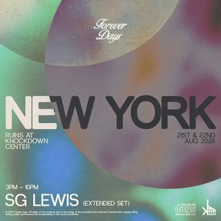 flyer for SG Lewis (DJ Set) in The Ruins (SAT)