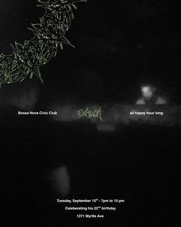 flyer for Happy Hour: Exav0lt - All Happy Hour Long