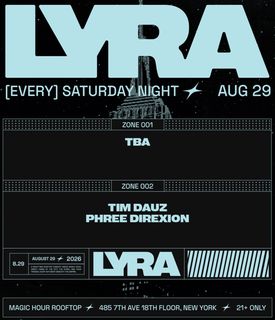 flyer for LYRA