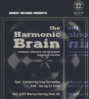 flyer for The Harmonic Brain