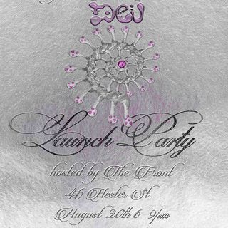 flyer for DEV ROONEY METAL LAUNCH PARTYY\