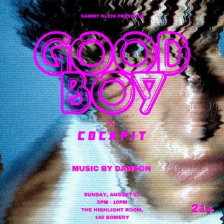 flyer for GOOD BOY