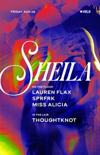 flyer for SHEILA