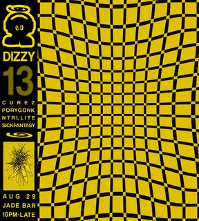 flyer for Dizzy 13