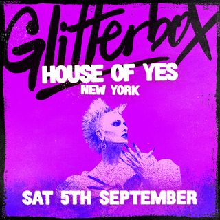 flyer for Glitterbox: Dam Swindle, Mike Dunn, Cosmo and More