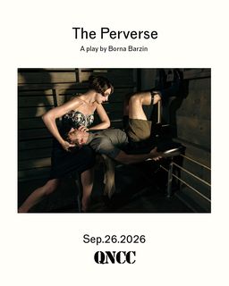 flyer for The Perverse - a play by Borna Barzin; Night 3