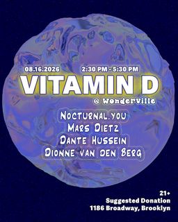 flyer for VITAMIN D