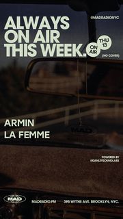 flyer for ARMIN / La Femme