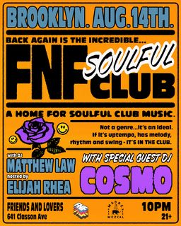 flyer for FNF Soulful Club