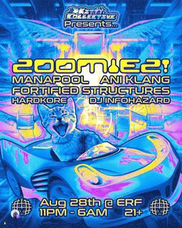 flyer for Kitty Collective presents: Zoomiez
