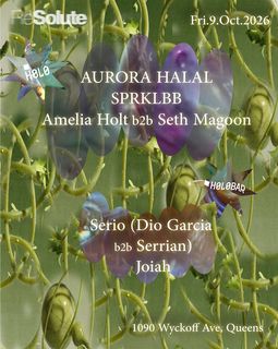 flyer for ReSolute with Aurora Halal