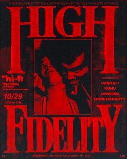 flyer for Hi-fi Halloween