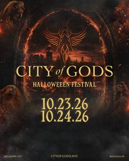 flyer for City of Gods Festival: Night 1