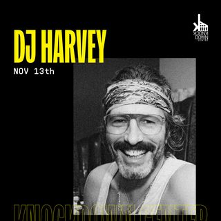 flyer for DJ Harvey