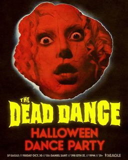flyer for THE DEAD DANCE [HALLOWEEN PARTY]
