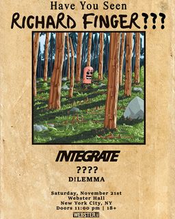 flyer for Richard Finger