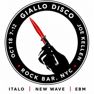 flyer for Giallo Disco