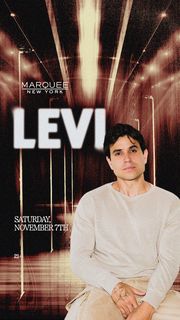 flyer for Levi Live New York