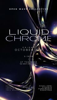 flyer for Liquid Chrome