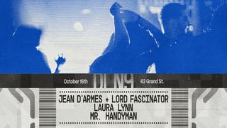 flyer for Jean d'Armes, Lord Fascinator, Laura Lynn, Mr. Handyman - Dead Letter No.9