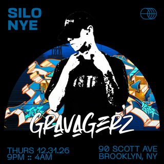 flyer for New Year's Eve: Gravagerz