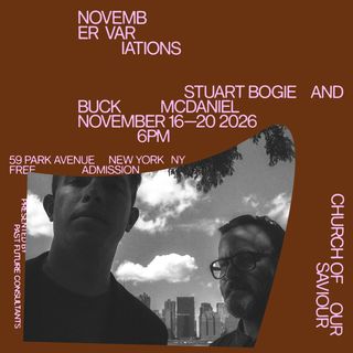 flyer for November Variations - Monday 11/16/26