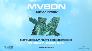 flyer for MVSON Showcase w. Special Guests