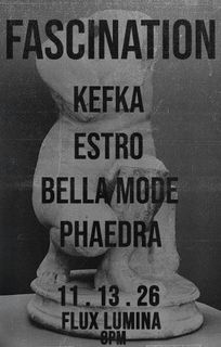 flyer for FASCINATION