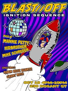 flyer for BLAST//OFF: Ignition Sequence