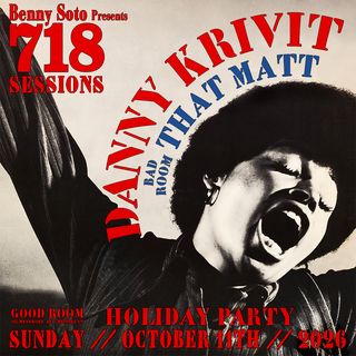 flyer for 718 Sessions with Danny Krivit + That Matt
