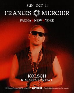 flyer for Francis Mercier
