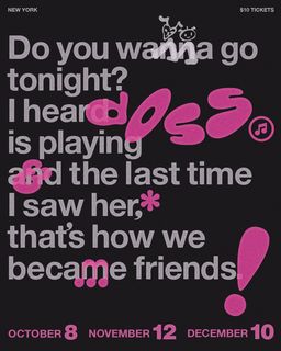 flyer for Doss & Friends