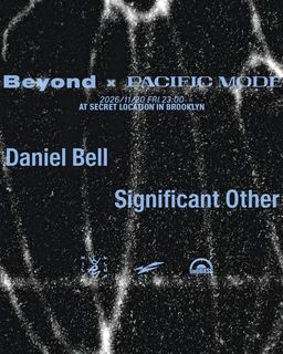flyer for PACIFIC MODE presents Beyond