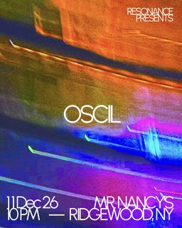flyer for Oscil All Night