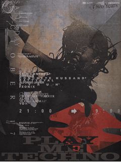 flyer for PLAY ME TECHNO XII