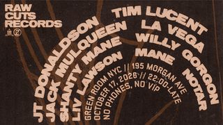flyer for RAW CUTS Records: JT Donaldson