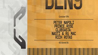 flyer for Peter Napoli, Prince Rose, Clubsásta: Nasti & Ru Mac, Rich Rotas - Dead Letter No.9