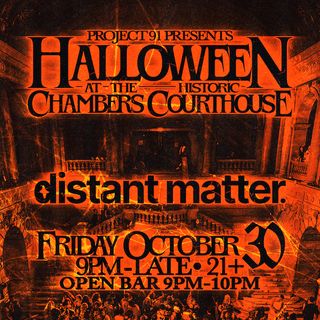 flyer for Distant Matter