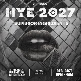 flyer for Superior Ingredients NYE 27