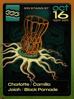 flyer for 333 House × Sudden Logic present: Charlotte