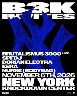 flyer for B3K INVITES NY