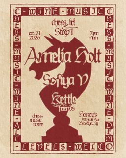 flyer for Chess.irl X Stop1