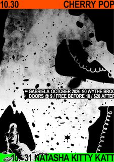 flyer for Natasha Kitty Katt // ALL NIGHT LONG