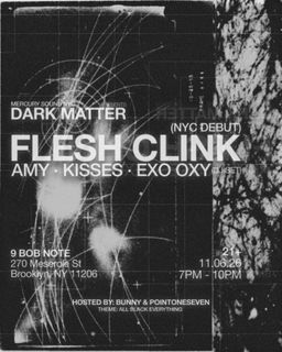 flyer for Dark Matter