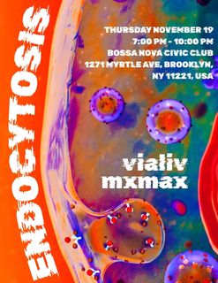 flyer for Happy Hour: ENDOCYTOSIS