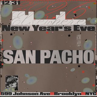 flyer for Elsewhere New Year's Eve: San Pacho + more TBA