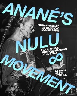 flyer for Nulu Movement by Anané