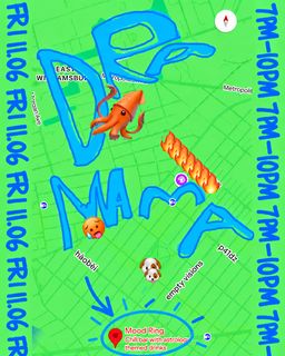 flyer for DRAMAMA